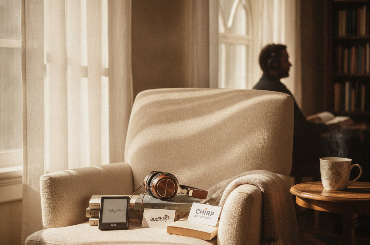 Audible vs. Chirp: Finding Affordable Audiobooks