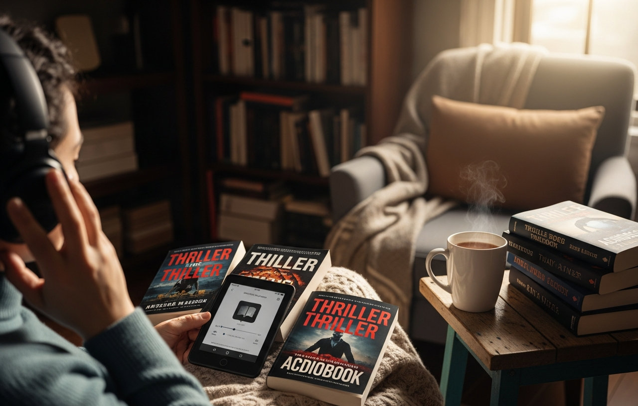 Best Thriller Audiobooks on Audible: Edge-of-Seat Listens