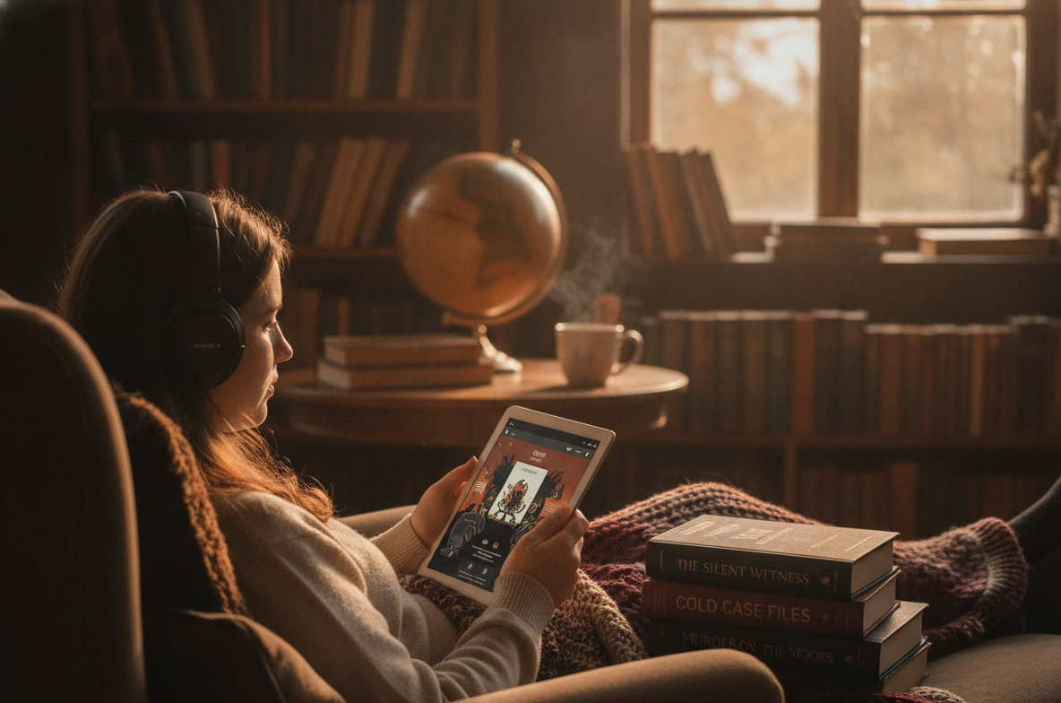 Best True Crime Audiobooks on Audible: Real Stories, Riveting Narrations