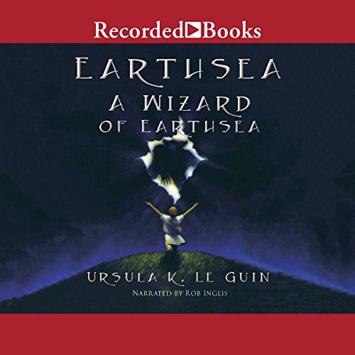 A Wizard of Earthsea audiobook cover