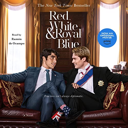 Red, White & Royal Blue audiobook cover