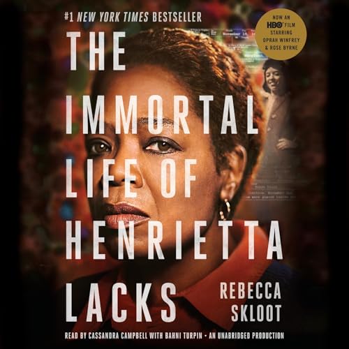 The Immortal Life of Henrietta Lacks audiobook cover